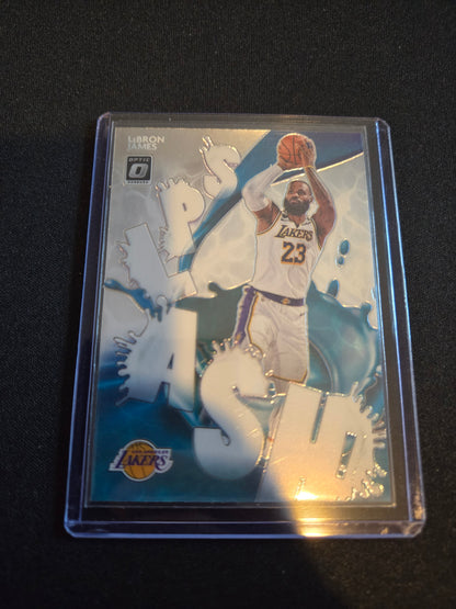 Lebron James Donruss Optic Slashd #13