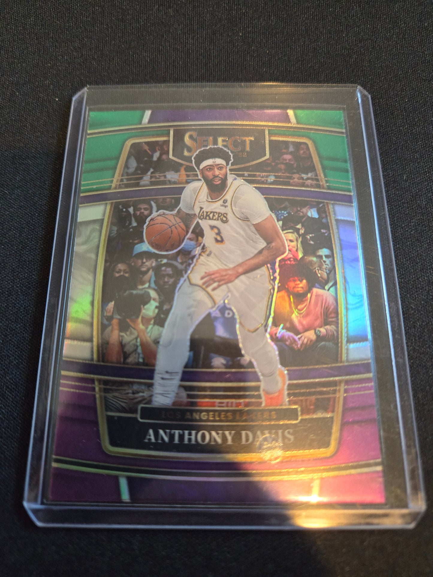 Anthony Davis Panini Prizm (Green White Purple) #39