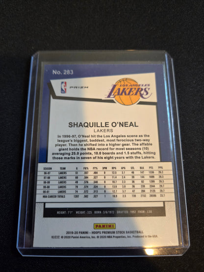 Shaquille O'Neal NBA Hoops Tribute (Purple Disco) #283