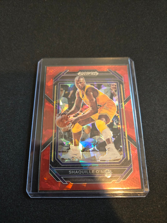 Shaquille O'Neal Panini Prizm (Red Ice) #92