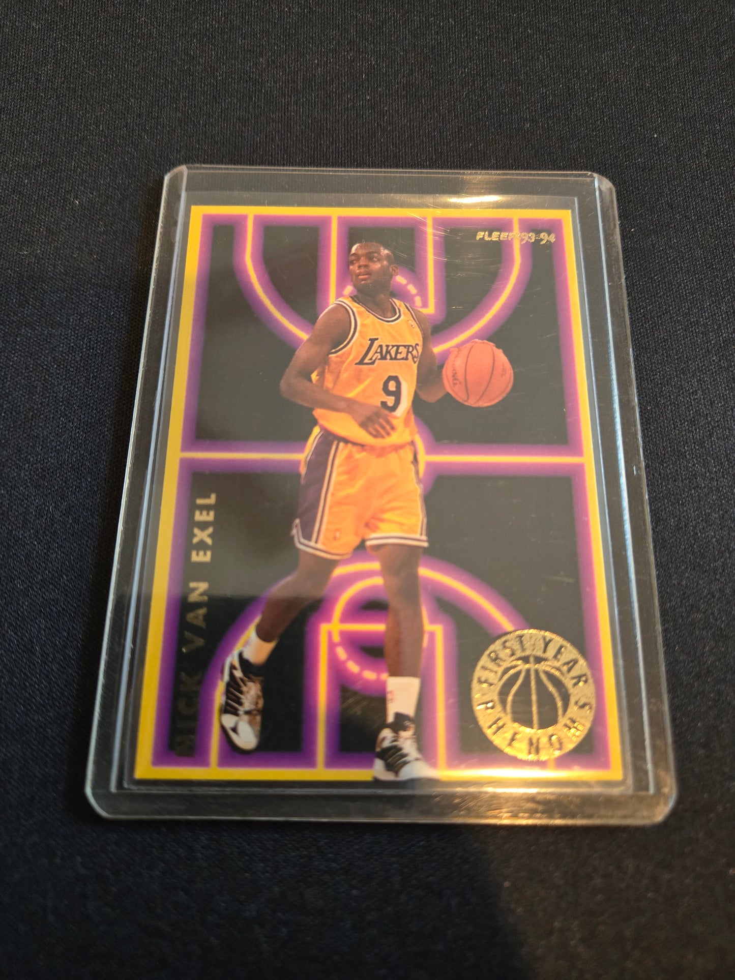 Nick Van Exel Fleer First Year Phenoms 9 of 10