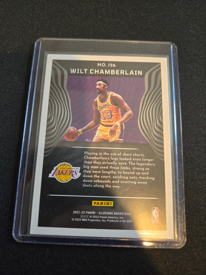 Wilt Chamberlain Panini Illusions #126