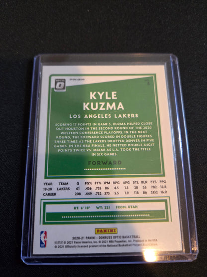 Kyle Kuzma Donruss Optic (Purple) #8