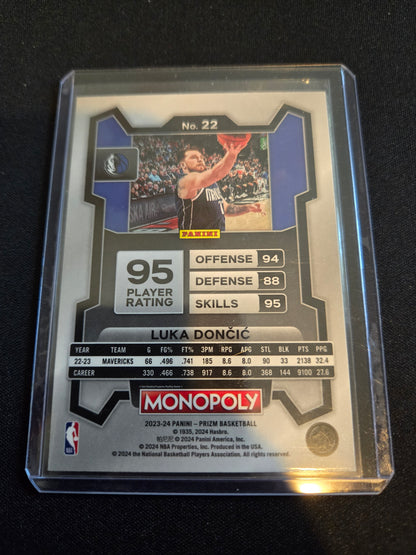 Luka Doncic Monopoly Prizm #22