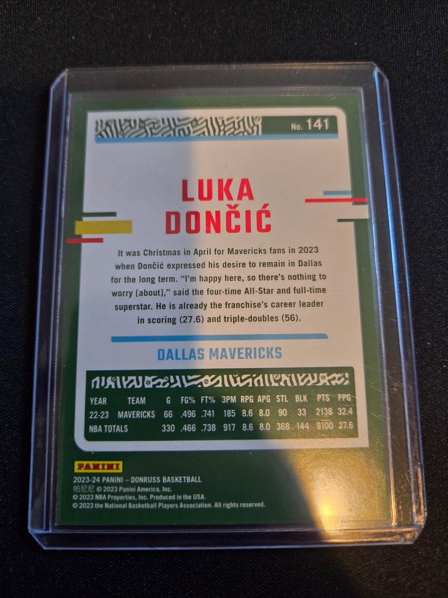 Luka Doncic Donruss #141