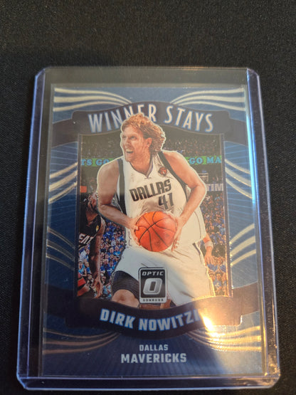 Dirk Nowitzki Donruss Optic Winner Stays #4