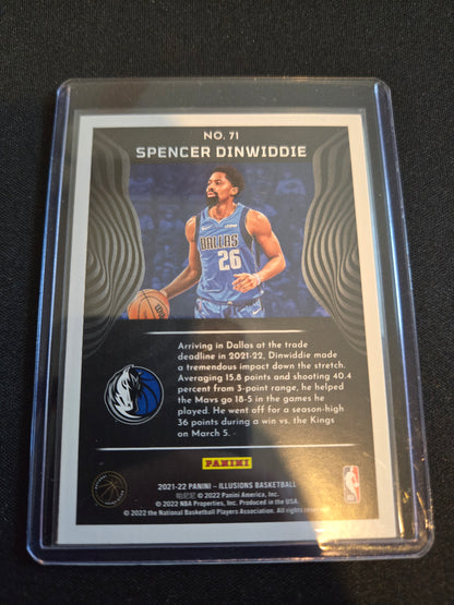 Spencer Dinwiddie Panini Illusions (Starlight) #71