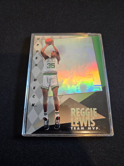 Reggie Lewis Upper Deck Team MVP Hologram #2