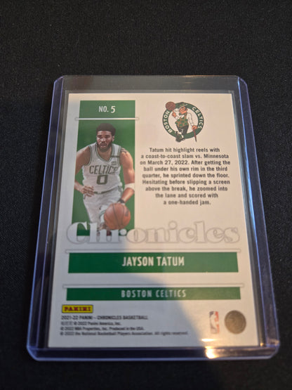 Jayson Tatum Panini Chronicles (Green) #5