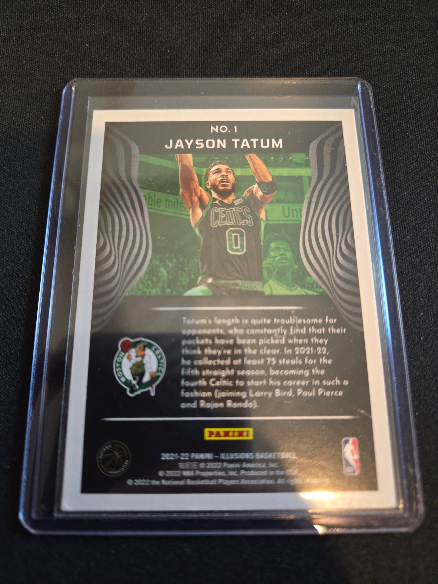 Jayson Tatum Panini Illusions #1