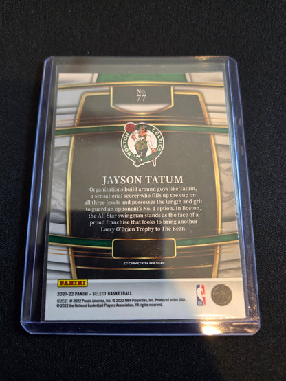 Jayson Tatum Panini Select #77