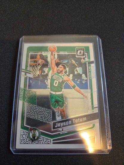 Jayson Tatum Donruss Optic #140