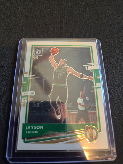 Jayson Tatum Donruss Optic #77