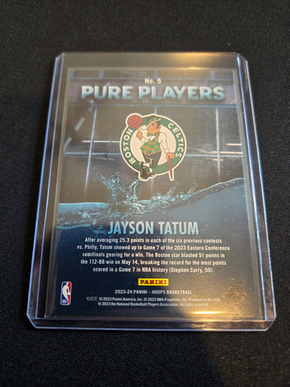 Jayson Tatum NBA Hoops Pure Players #5