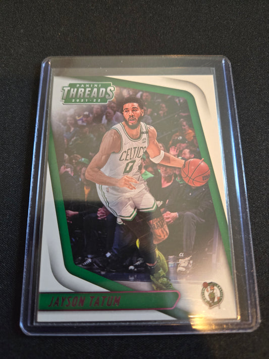 Jayson Tatum Panini Threads (Pink) #96