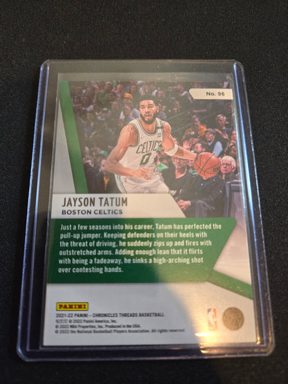 Jayson Tatum Panini Threads (Pink) #96