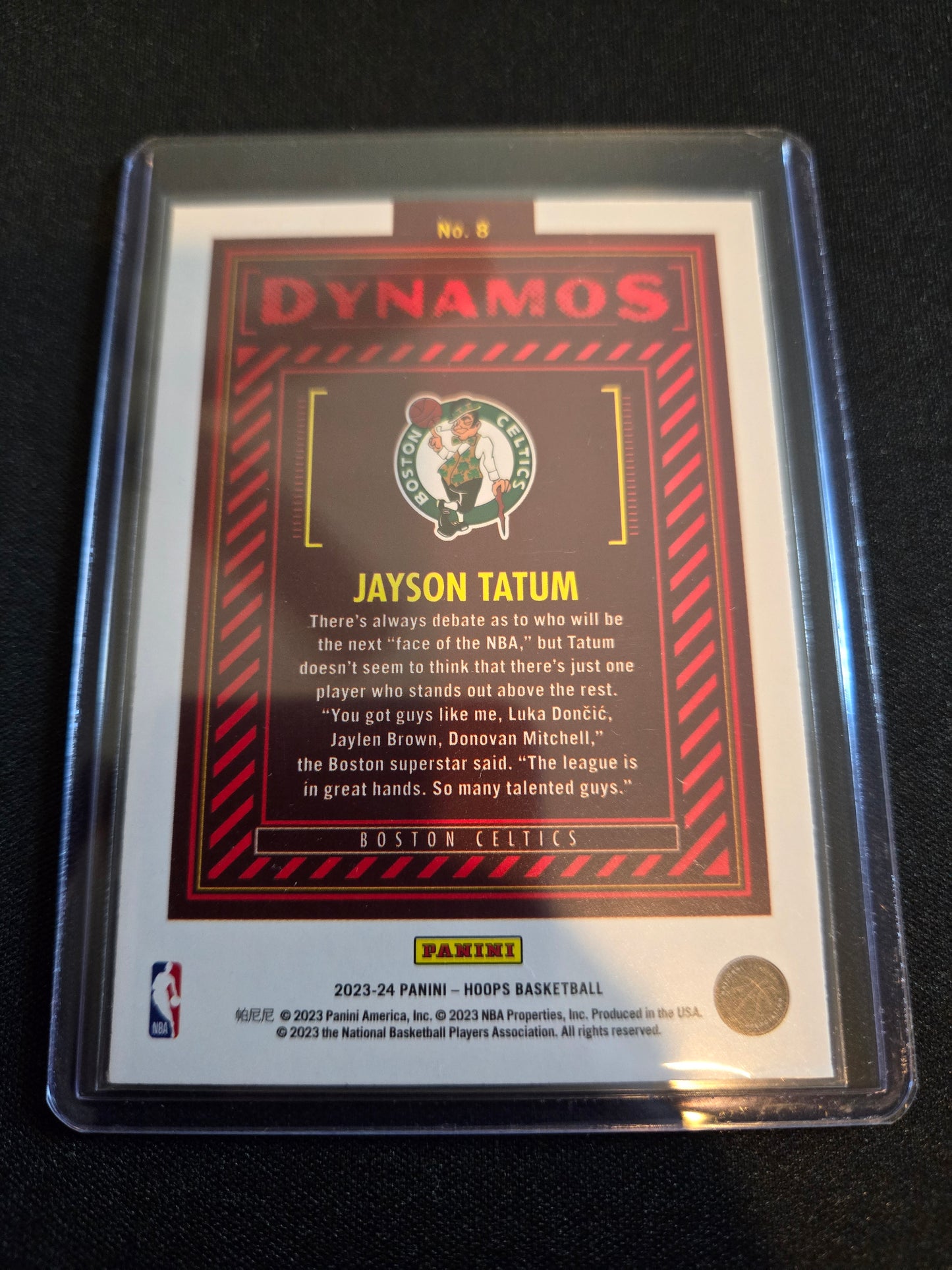 Jayson Tatum NBA Hoops Dynamos #8