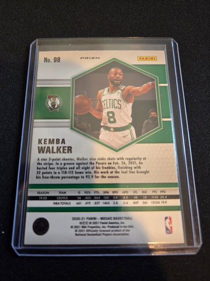 Kemba Walker Panini Mosaic #98