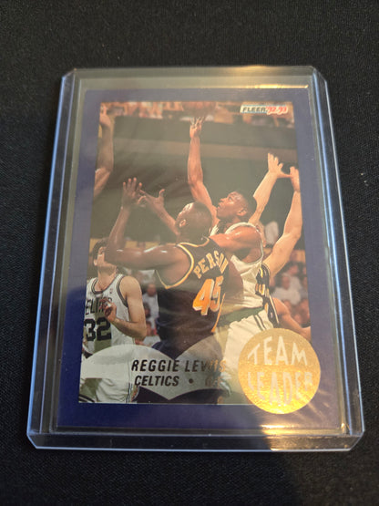 Reggie Lewis Fleer Team Leader #2