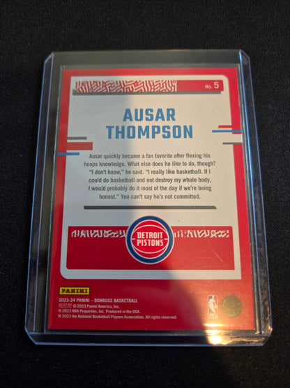 Ausar Thompson Donruss Rookie #5