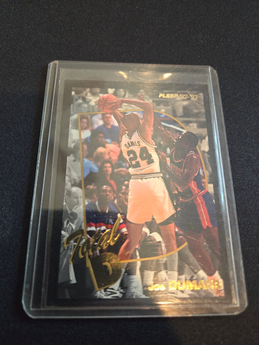 Joe Dumars Fleer Total D 4 of 15