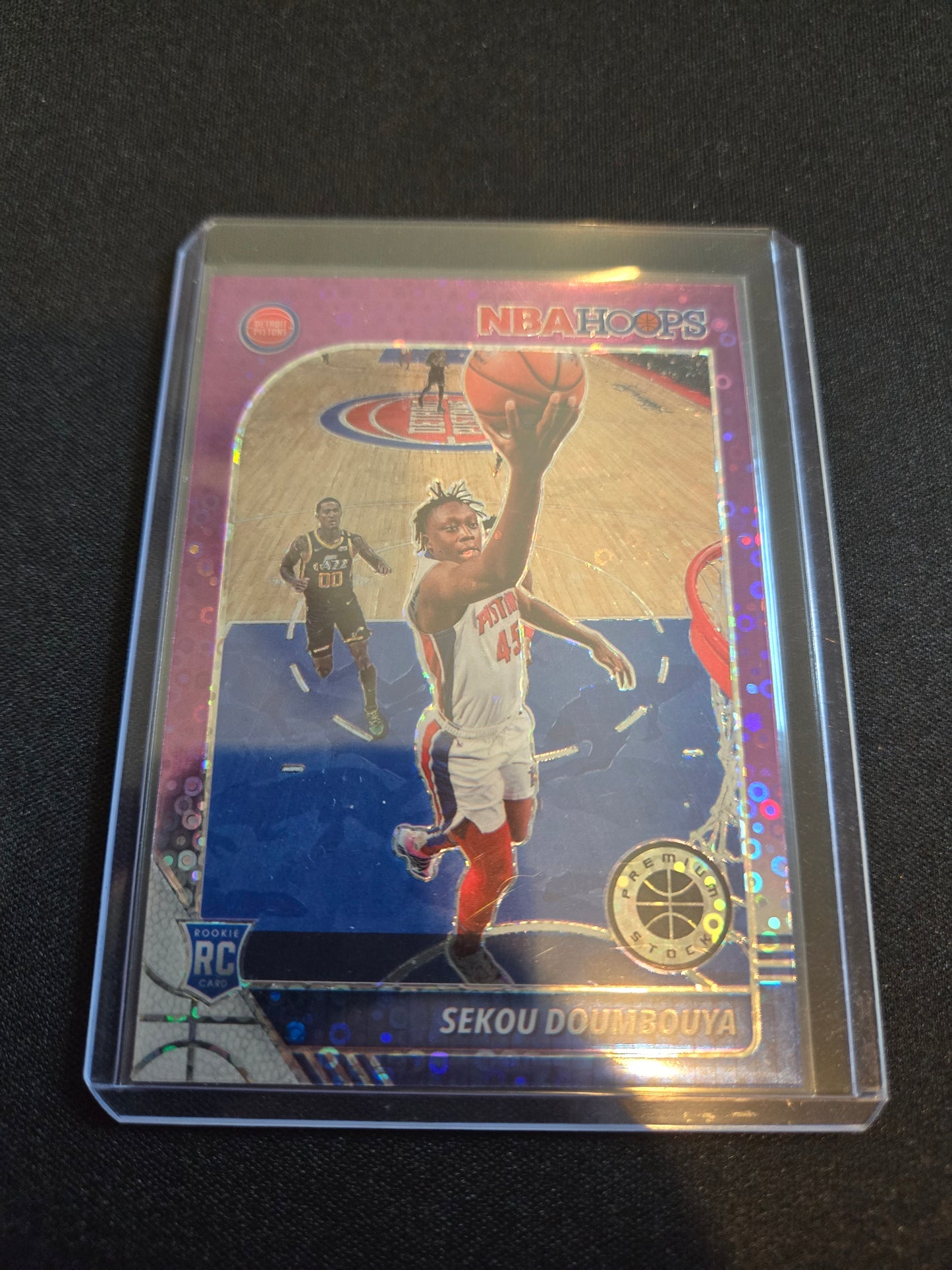 Sekou Doumbouya NBA Hoops (Purple Disco) #64