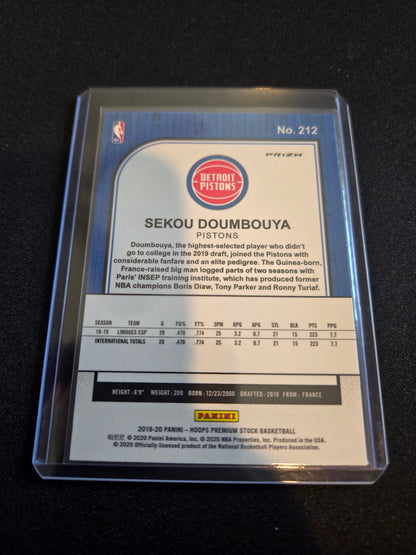 Sekou Doumbouya NBA Hoops (Purple Disco) #64