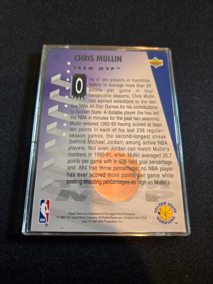 Chris Mullin Upper Deck Team MVP Hologram #9