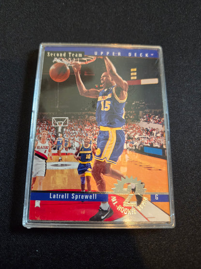 Latrell Sprewell Upper Deck All-Rookie Team AR8