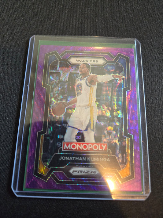 Jonathan Kuminga Panini Prizm (Purple) #30