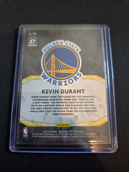 Kevin Durant Donruss Optic Winner Stays #18