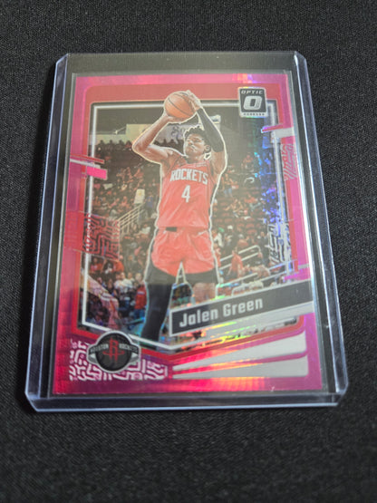 Jalen Green Donruss Optic (Pink) #151