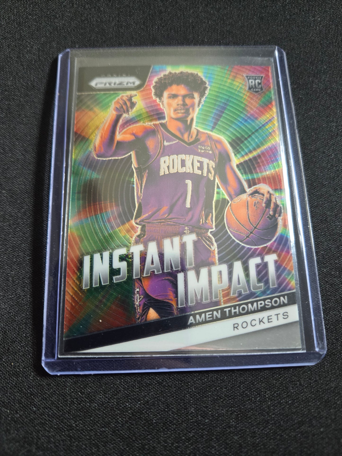 Amen Thompson Panini Prizm Instant Impact Rookie #18