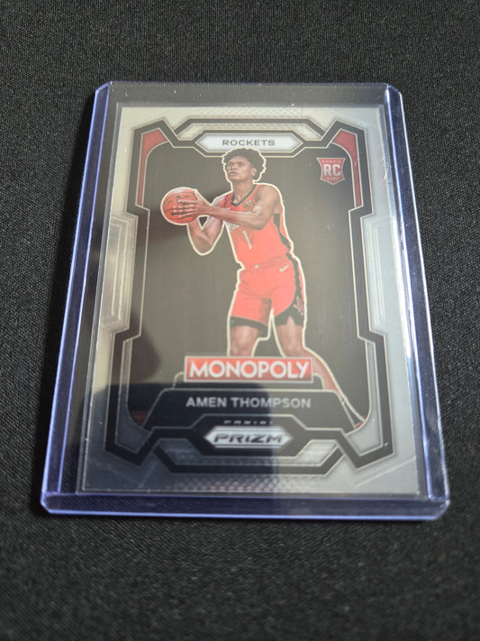 Amen Thompson Monopoly Prizm Rookie #33