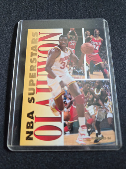 Hakeem Olajuwon Fleer NBA Superstars 15 of 20