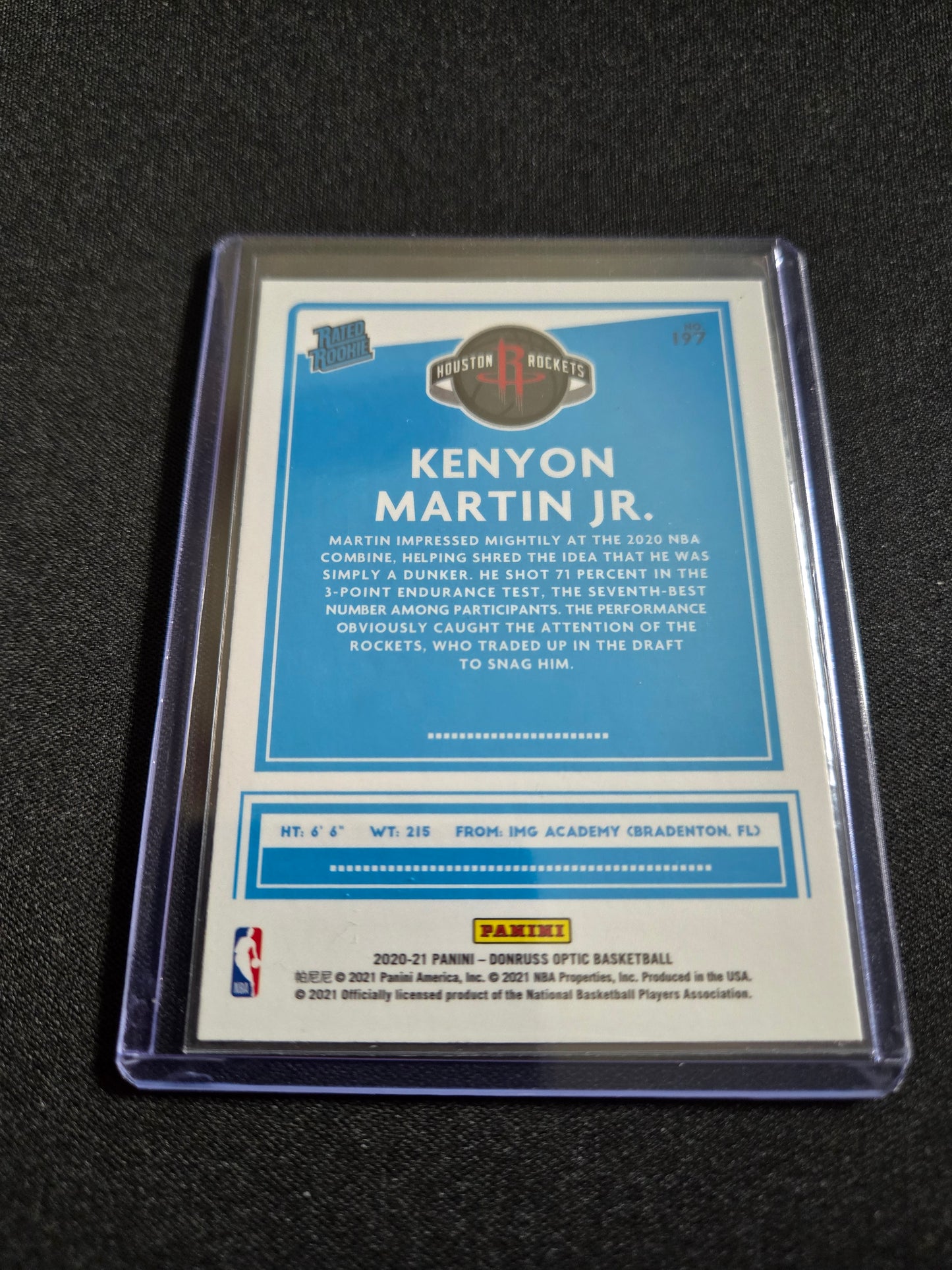 Kenyon Martin Jr. Donruss Optic Rookie #197