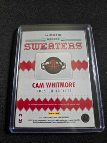 Cam Whitmore NBA Hoops Sweaters Patch RSW-CAM