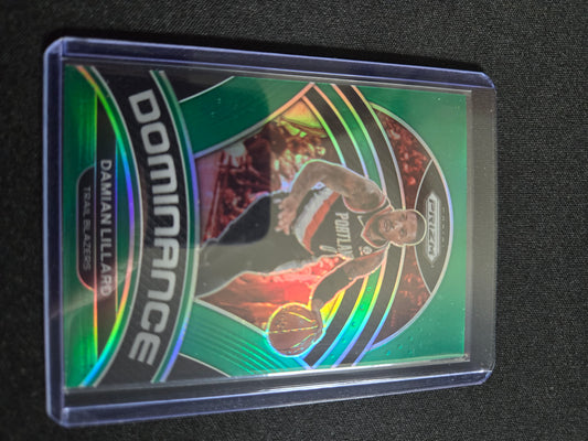 Damian Lillard Panini Prizm (Green) #16