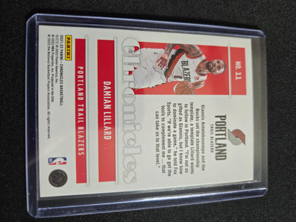 Damian Lillard Panini Chronicles #11