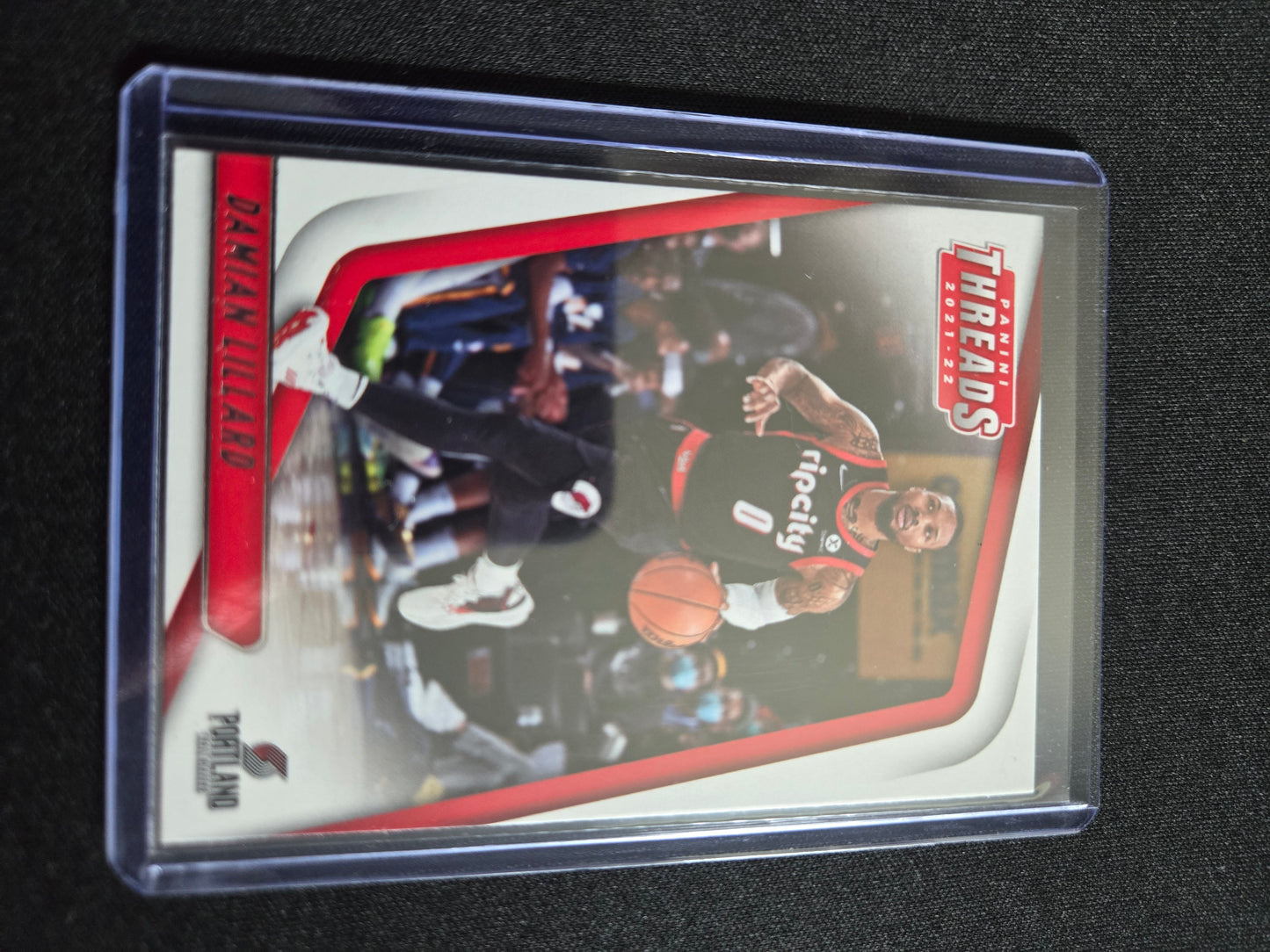 Damian Lillard Panini Threads #77