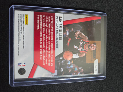 Damian Lillard Panini Threads #77