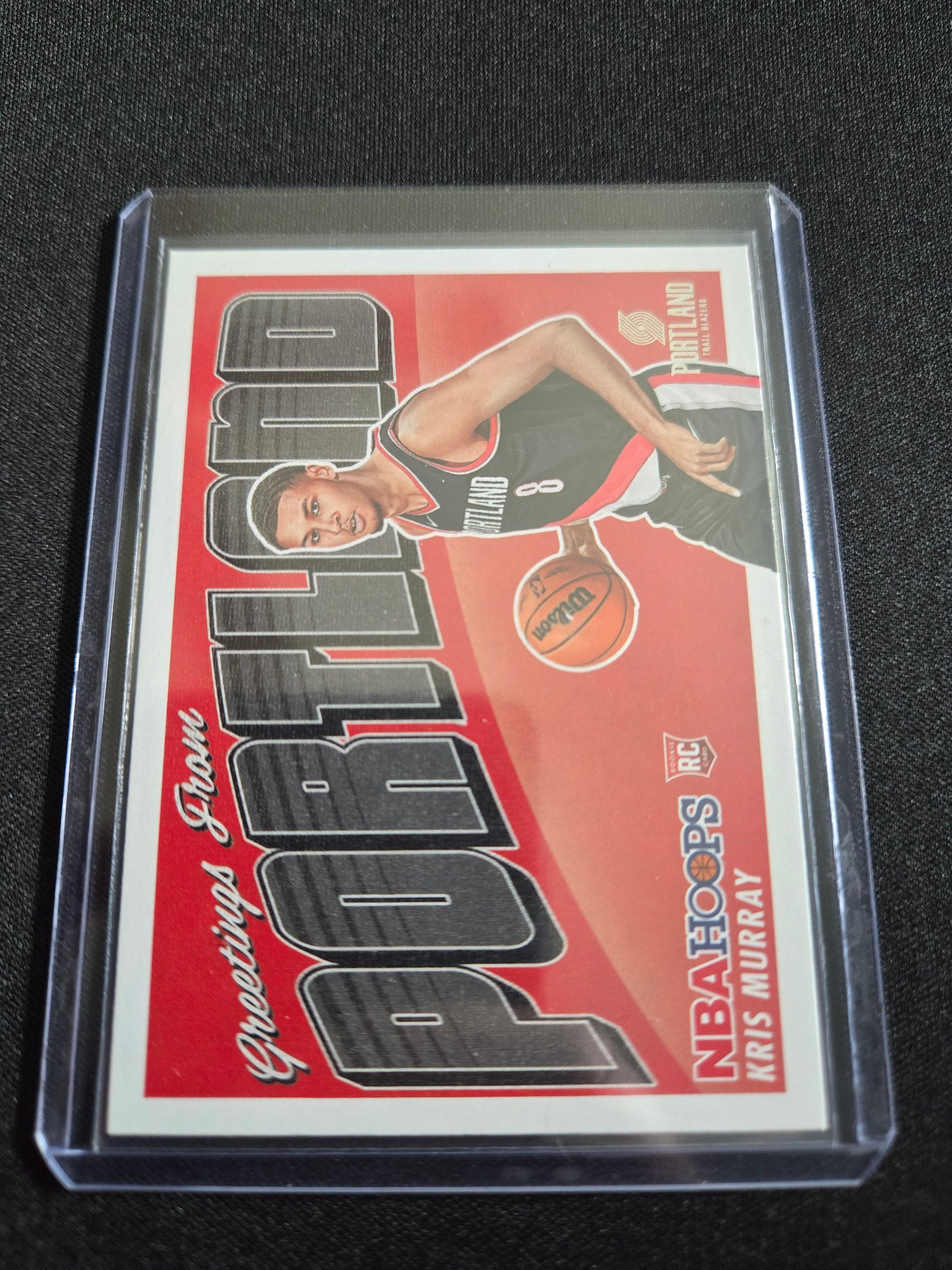 Kris Murray NBA Hoops Rookie Greetings #5