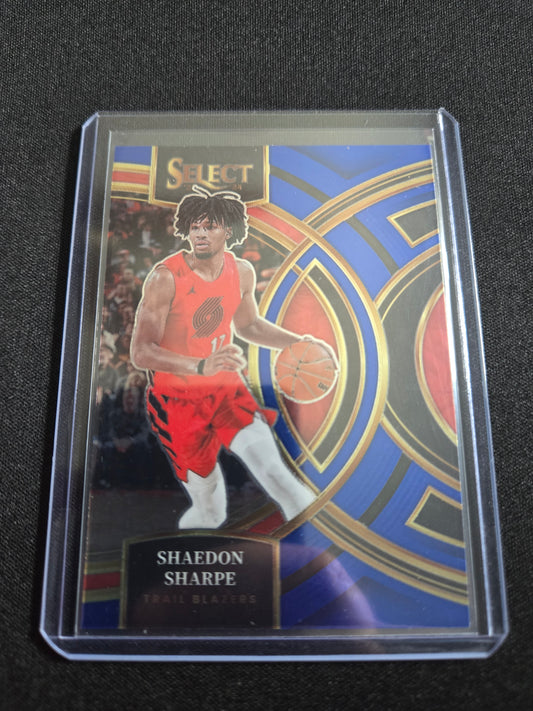 Shaedon Sharpe Panini Select (Blue) #186