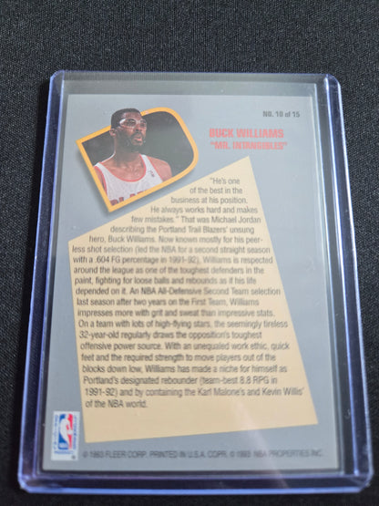 Buck Williams Fleer Total D 10 of 15