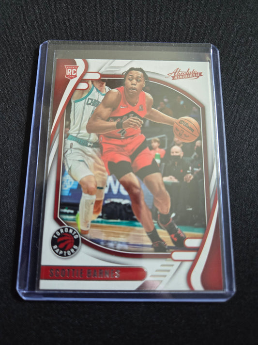 Scottie Barnes Panini Absolute Rookie #225