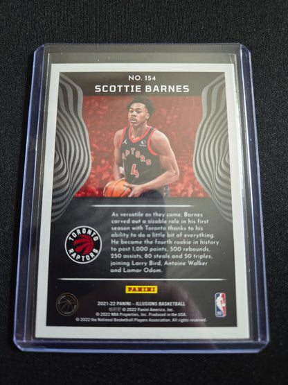 Scottie Barnes Panini Illusions Rookie #154