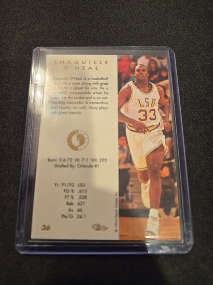 Shaquille O'Neal Classic Rookie #36