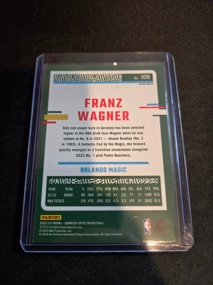 Franz Wagner Donruss Optic (Pink) #109