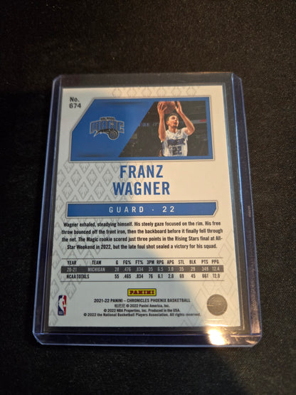 Franz Wagner Panini Chronicles Pheonix Rookie #674