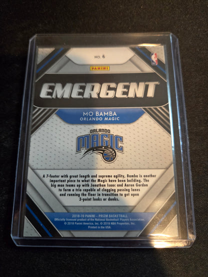 Mo Bamba Panini Prizm Emergent #6